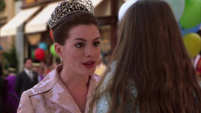 Anne Hathaway Julie Andrews et Chris Pine dans Un mariage de princesse Princess Diaries 2 : Royal Engagement 2004