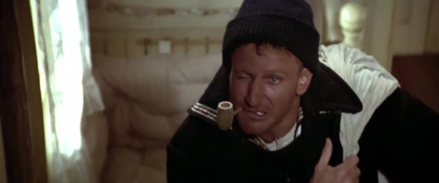 Robin Williams et Shelley Duvall dans Popeye 1980