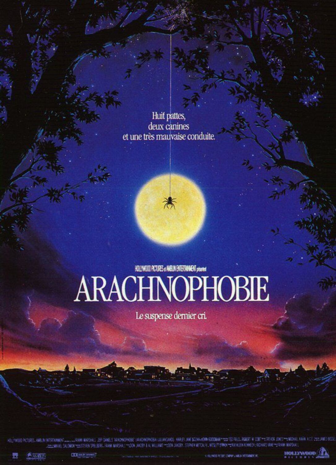 affiche poster arachnophobie disney
