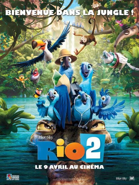 Rio 2 - Streaming. 1 affiche poster rio 2 disney blue sky