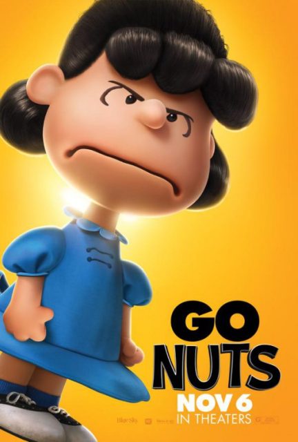 affiche poster snoopy peanuts film movie disney blue sky