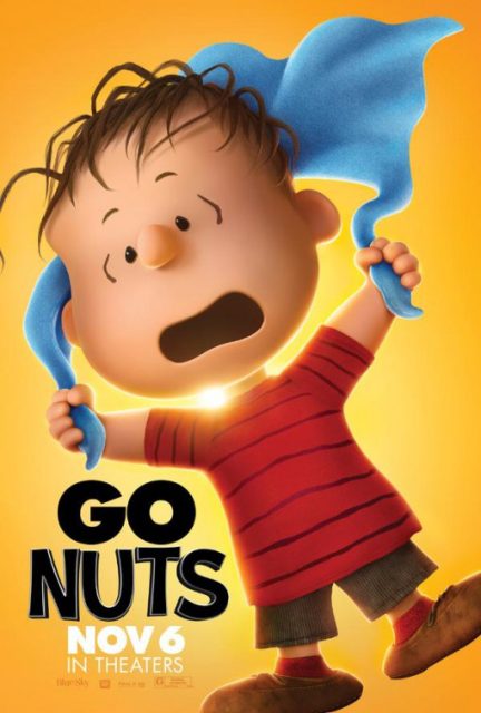 affiche poster snoopy peanuts film movie disney blue sky