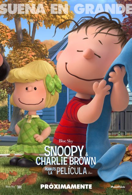 affiche poster snoopy peanuts film movie disney blue sky