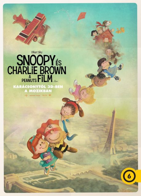 affiche poster snoopy peanuts film movie disney blue sky