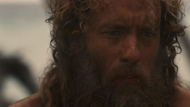 Tom Hanks et Helen Hunt dans Seul au monde Cast away 2000