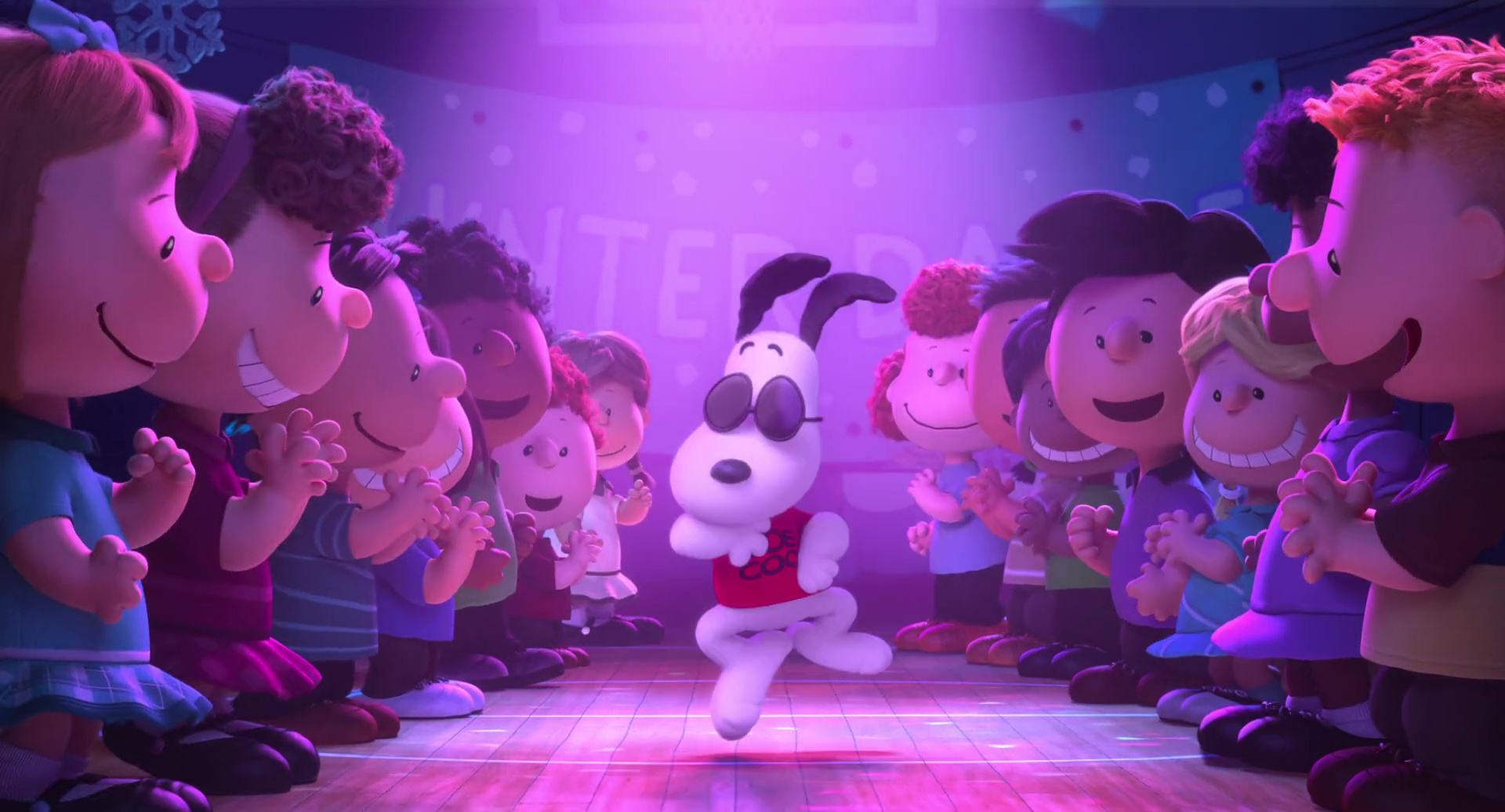 image snoopy peanuts film movie disney blue sky