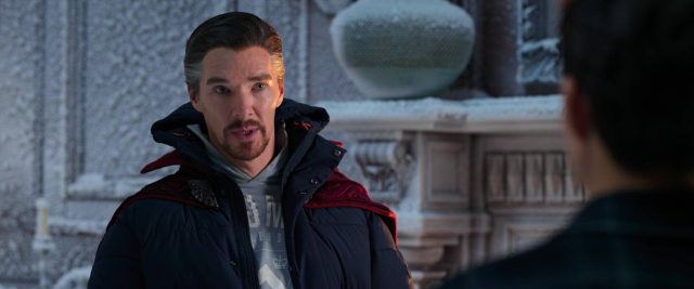 Spider-Man : no way home. 9 Tom Holland Zendaya et Benedict Cumberbatch dans Spider-Man : no way home 2021