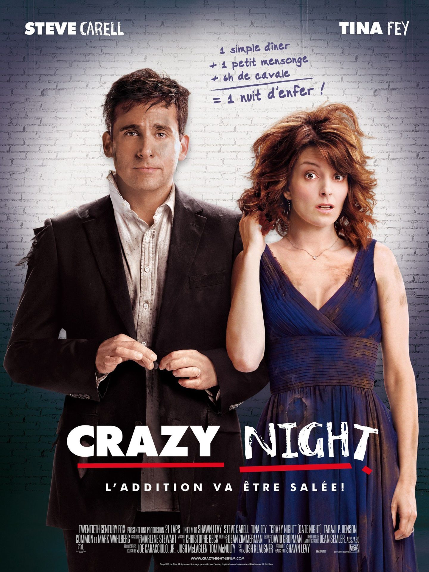 affiche poster crazy night date disney fox