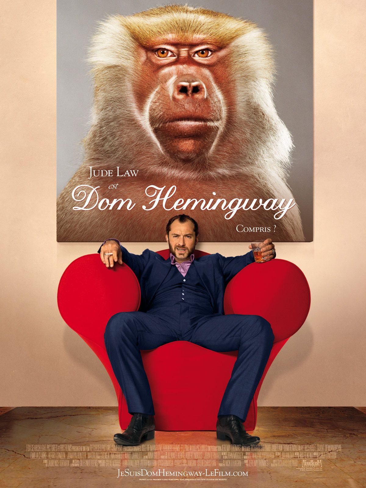 affiche poster dom hemingway disney fox