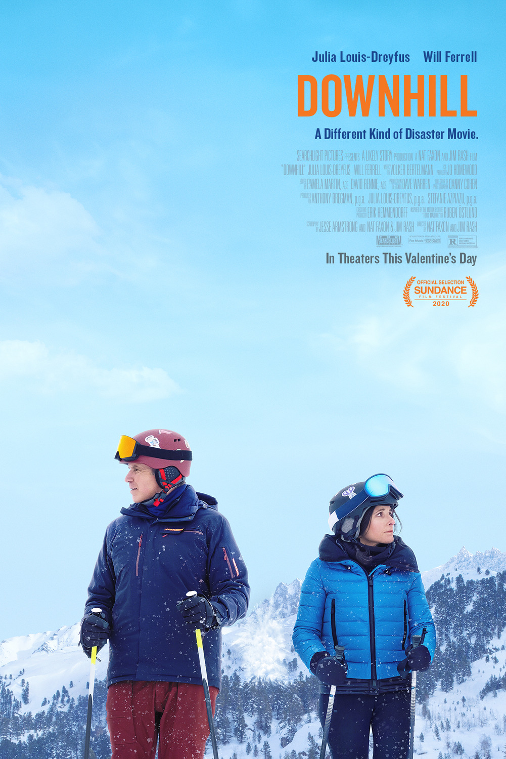 affiche poster downhill disney fox