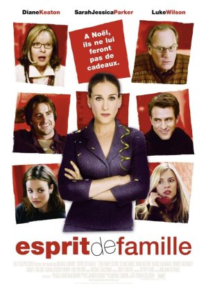 Affiche Poster de Esprit de famille Family Stone avec Dermot Mulroney Sarah Jessica Parker et Claire Danes 2005
