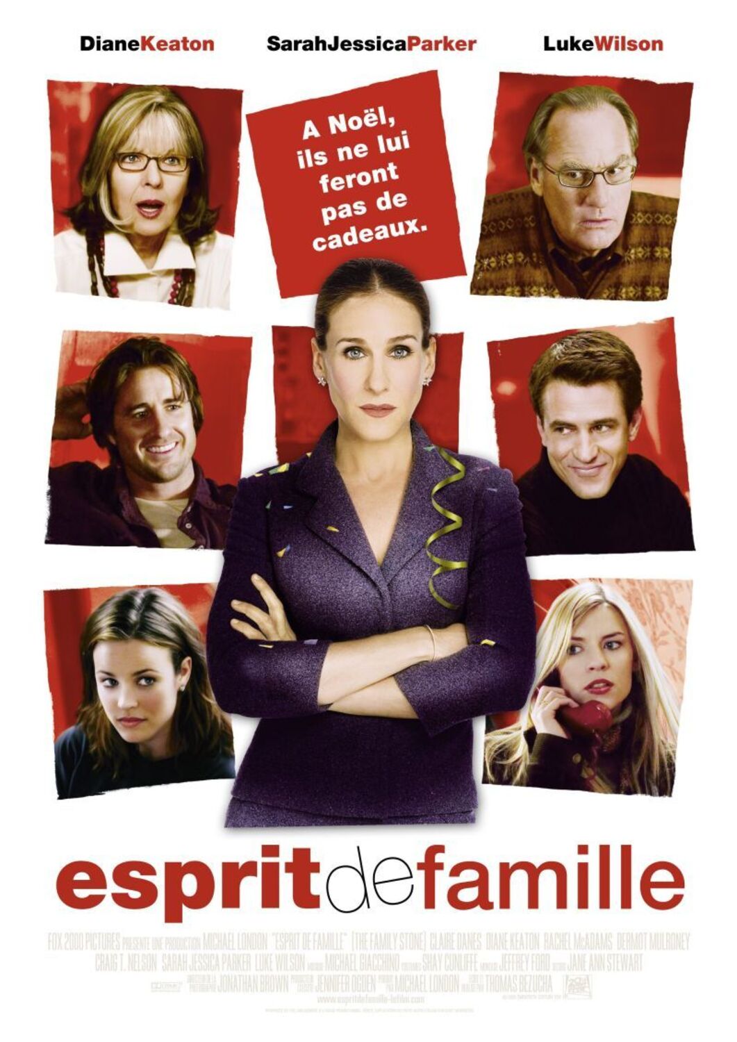 affiche poster esprit famille family stone disney fox