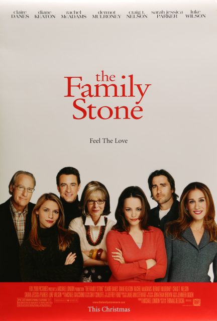 affiche poster esprit famille family stone disney fox
