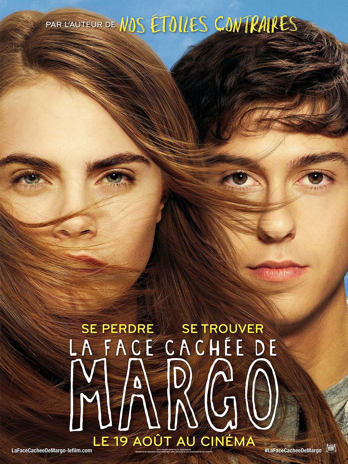 affiche poster face cachée margo paper towns disney fox