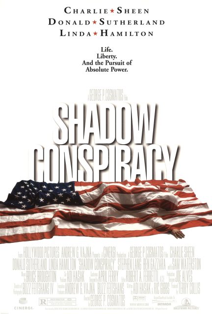affiche poster haute trahison shadow conspiracy disney hollywood