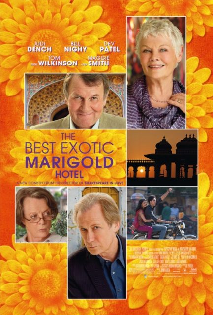 affiche poster indian palace Best Exotic Marigold Hotel disney fox