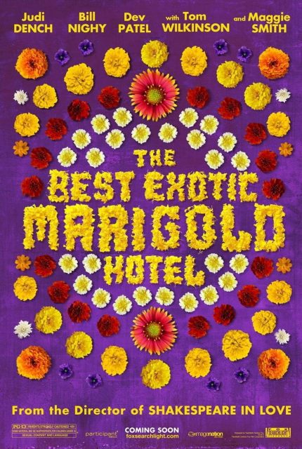 affiche poster indian palace Best Exotic Marigold Hotel disney fox