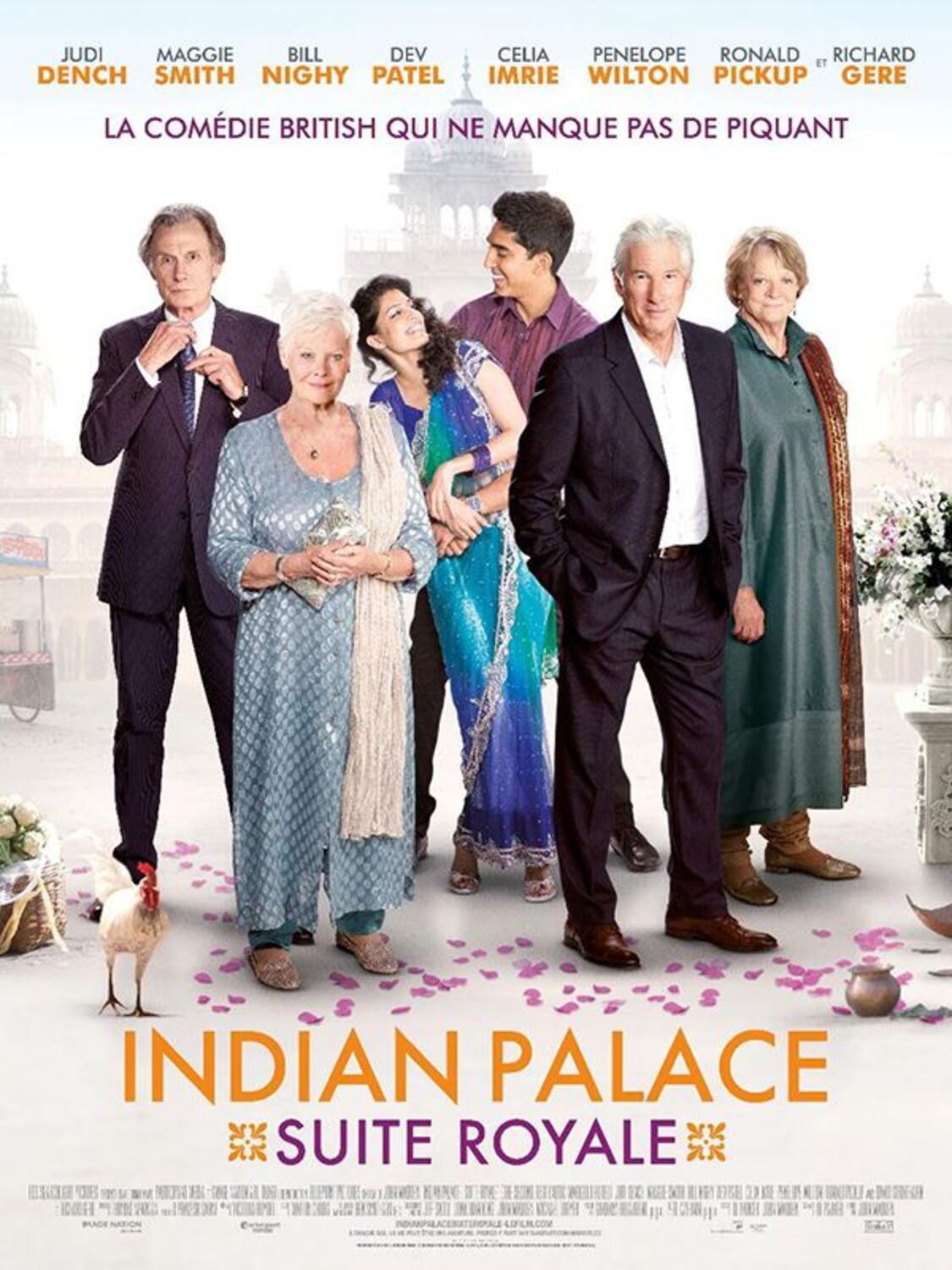 Indian Palace : suite royale - Photos et affiches. 1 affiche poster indian palace Best Exotic Marigold Hotel suite royale seconde disney fox