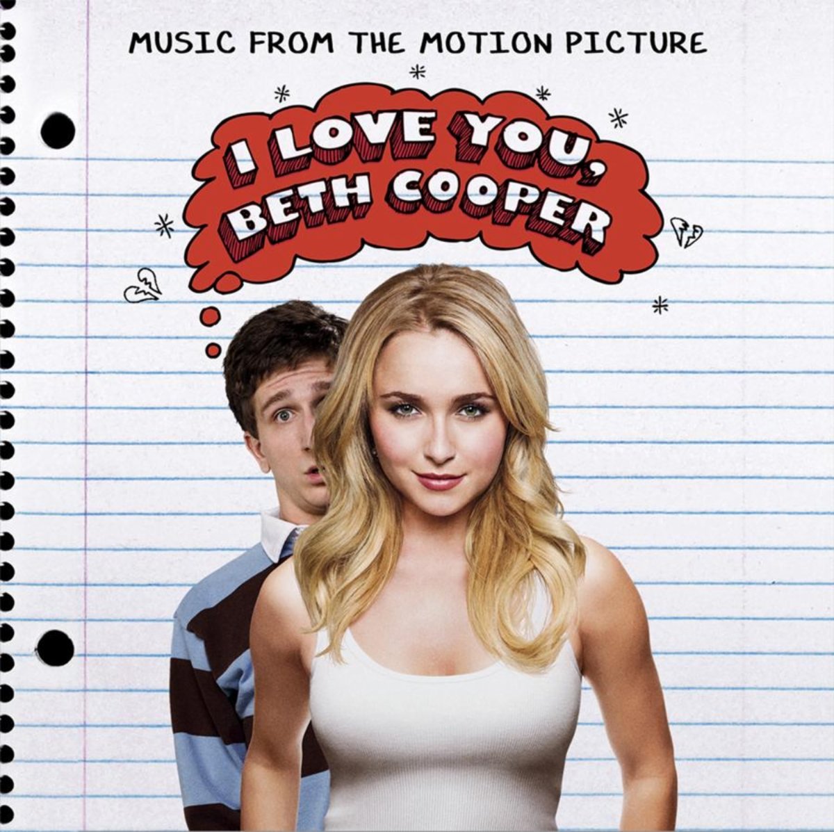 La bande originale de I love you, Beth Cooper. 1 bande originale soundtrack ost score love beth cooper disney fox