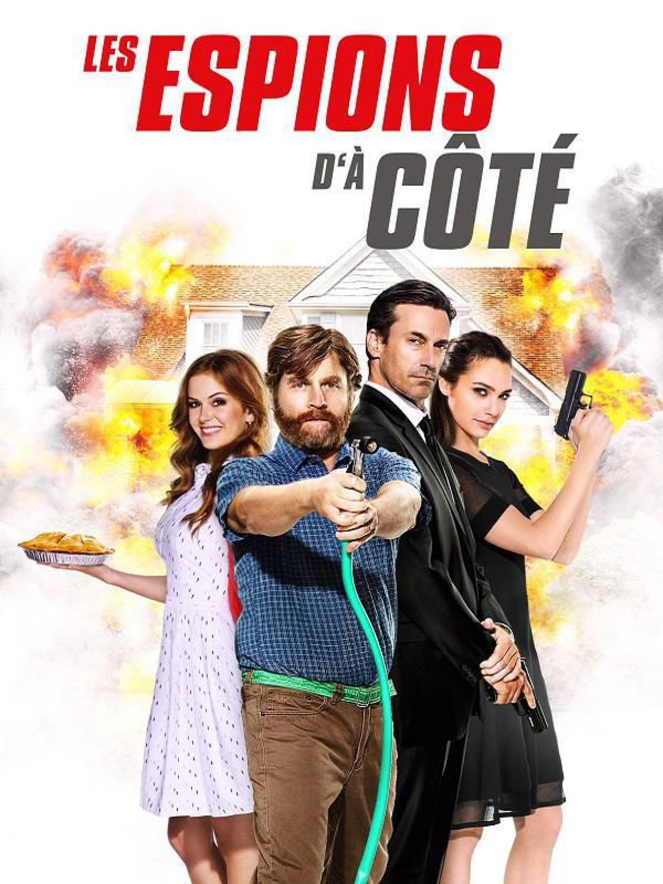 affiche poster espions cote Keeping Joneses disney fox