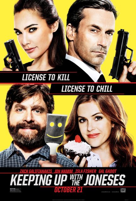 affiche poster espions cote Keeping Joneses disney fox