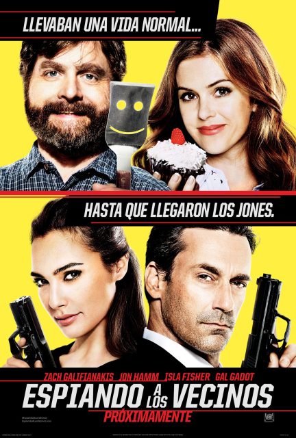 affiche poster espions cote Keeping Joneses disney fox