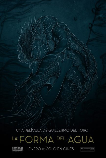 affiche poster forme eau shape water disney fox