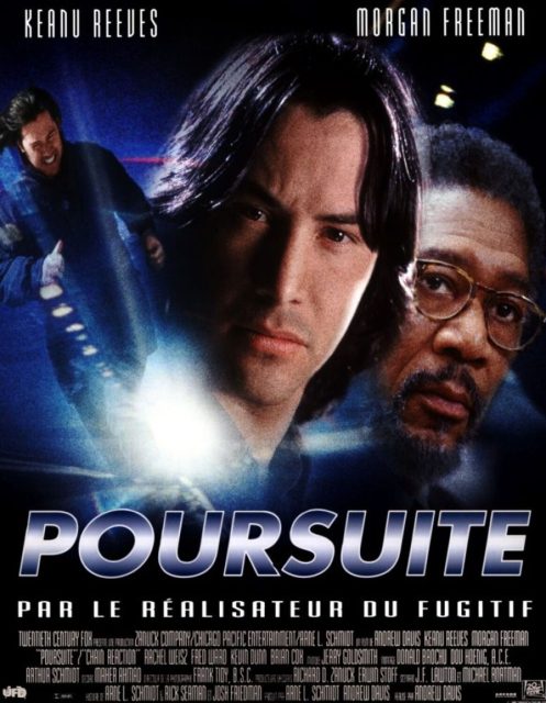 Poursuite - Streaming. 1 affiche poster poursuite chain reaction disney fox