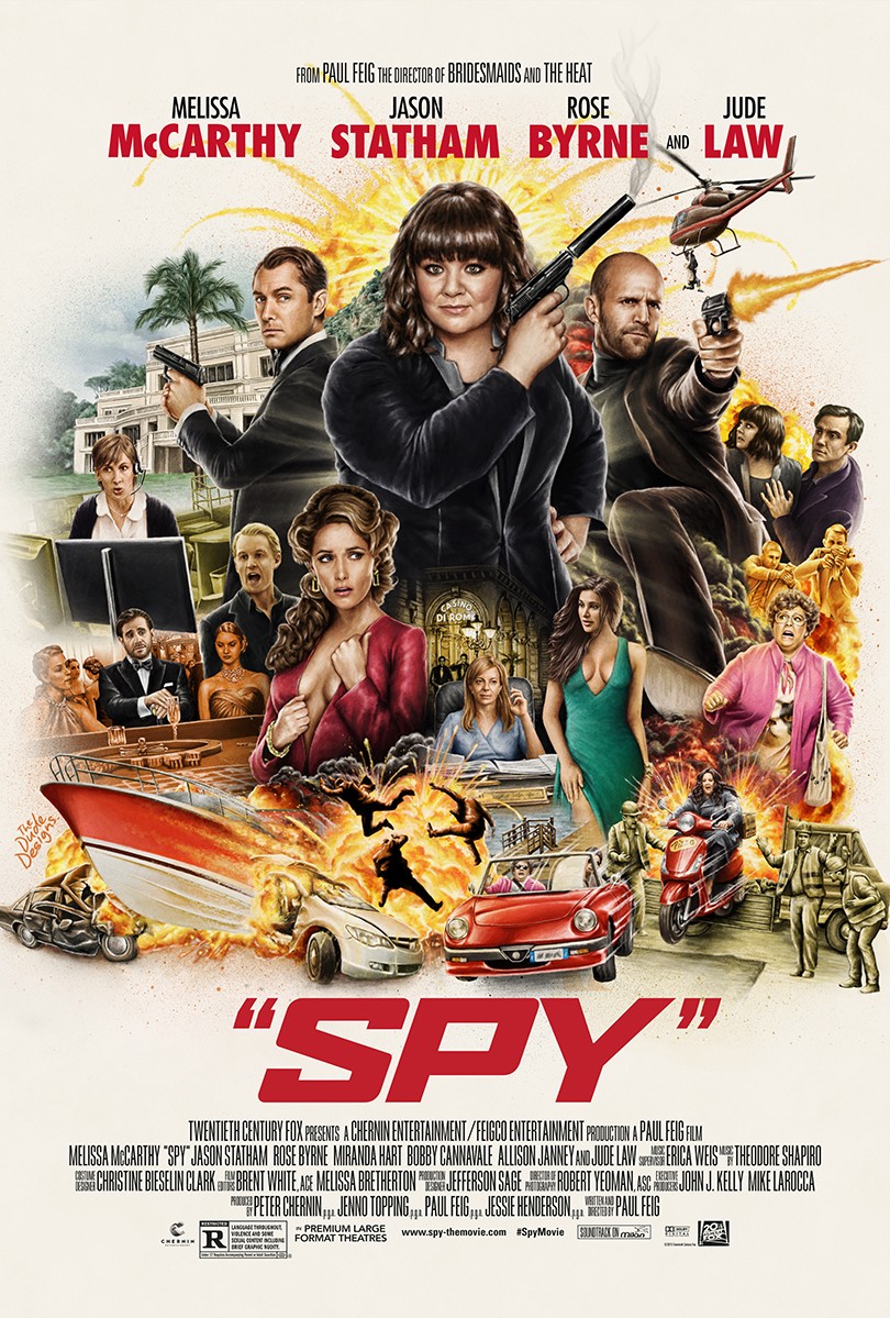 Spy - Photos et affiches. 8 affiche poster spy disney fox