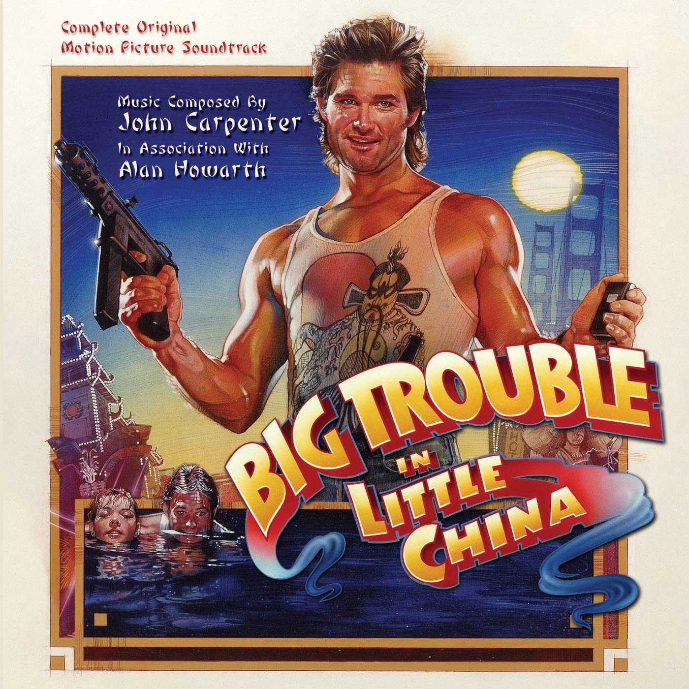 La bande originale de Les aventures de Jack Burton dans les griffes du Mandarin. 1 bande originale soundtrack ost score aventures jack burton griffe mandarin Big Trouble Little China disney fox