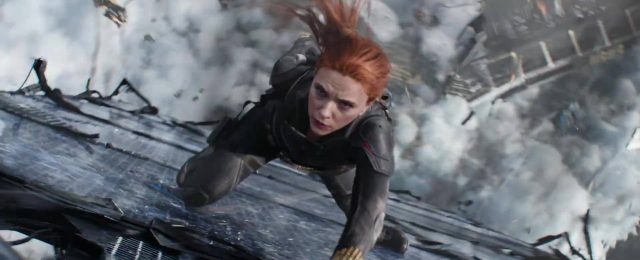 Black Widow. 8 Scarlett Johansson Florence Pugh et David Harbour dans Black Widow 2021