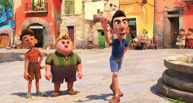 Luca - Photos et affiches. 14 Scène de Luca Pixar 2021