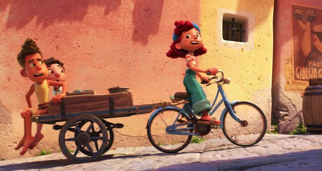 Luca - Photos et affiches. 13 Scène de Luca Pixar 2021