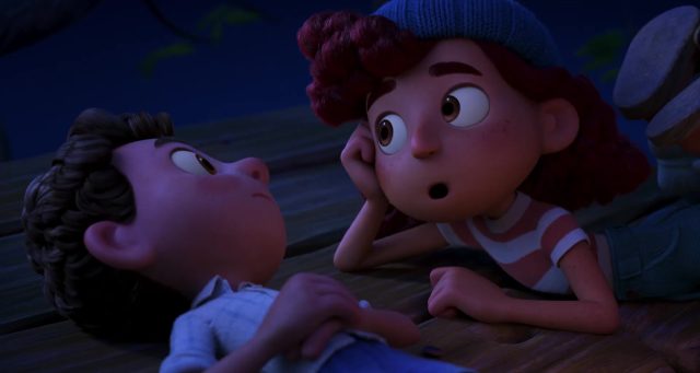 Luca - Photos et affiches. 12 Scène de Luca Pixar 2021