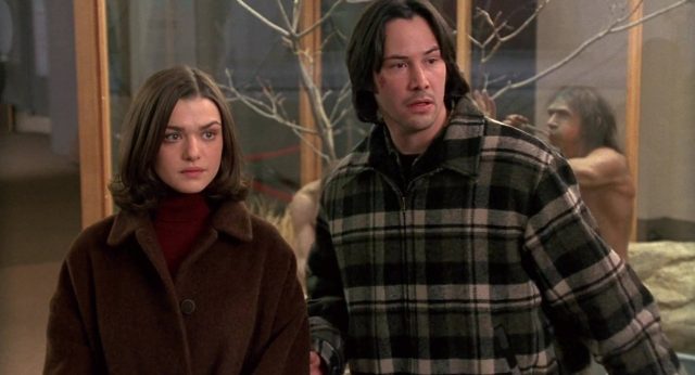 Poursuite. 6 Keanu Reeves Rachel Weisz et Morgan Freeman dans Poursuite Chain reaction 1996