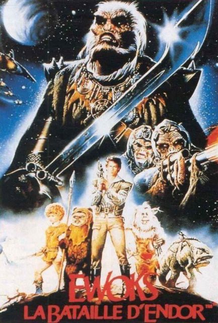 Les aventures des Ewoks : La bataille pour Endor. 1 Affiche Poster de Star Wars Les aventures des Ewoks : La bataille pour Endor 1985