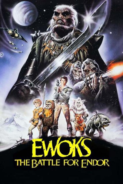 Les aventures des Ewoks : La bataille pour Endor - Photos et affiches. 3 Affiche Poster de Star Wars Les aventures des Ewoks : La bataille pour Endor 1985