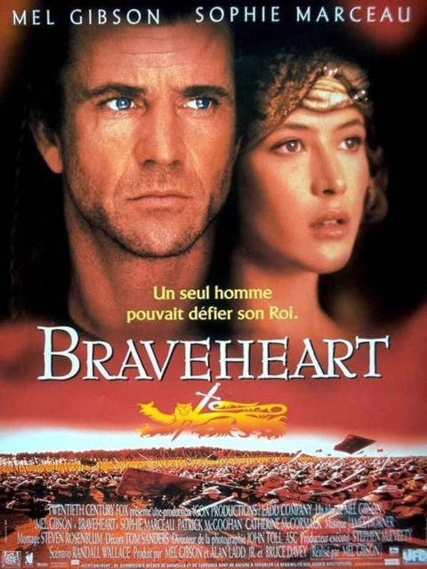 Braveheart. 1 affiche poster braveheart disney fox