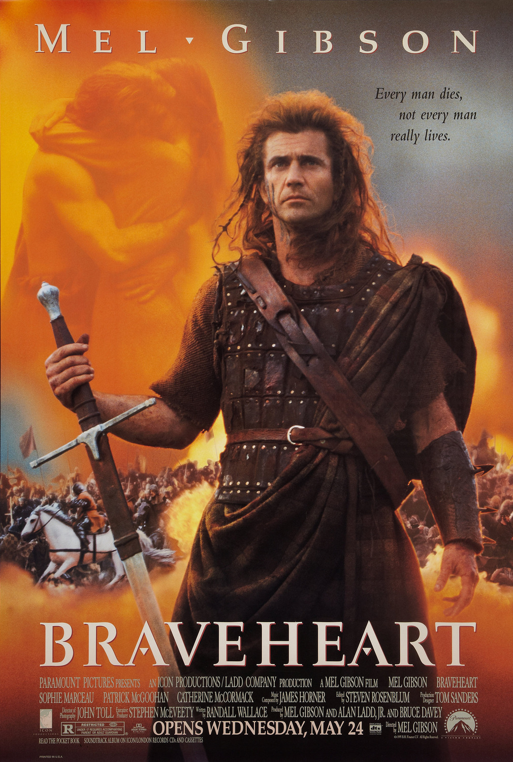 Braveheart - Photos et affiches. 2 affiche poster braveheart disney fox