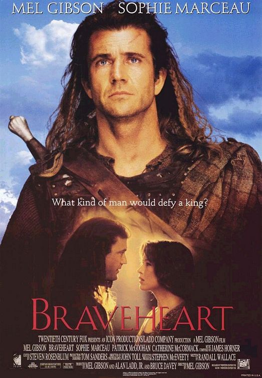 Braveheart - Photos et affiches. 4 affiche poster braveheart disney fox