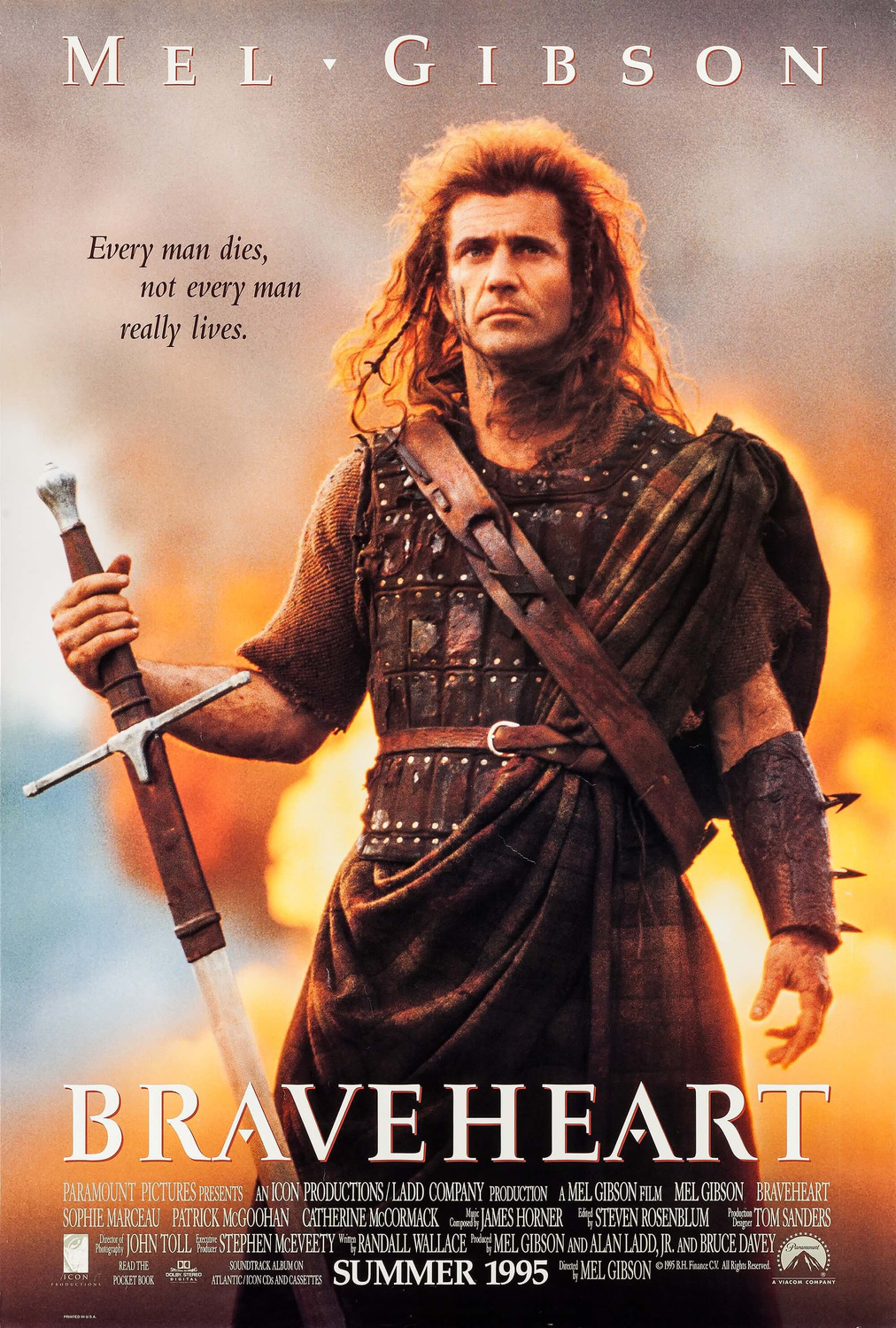 Braveheart - Photos et affiches. 5 affiche poster braveheart disney fox