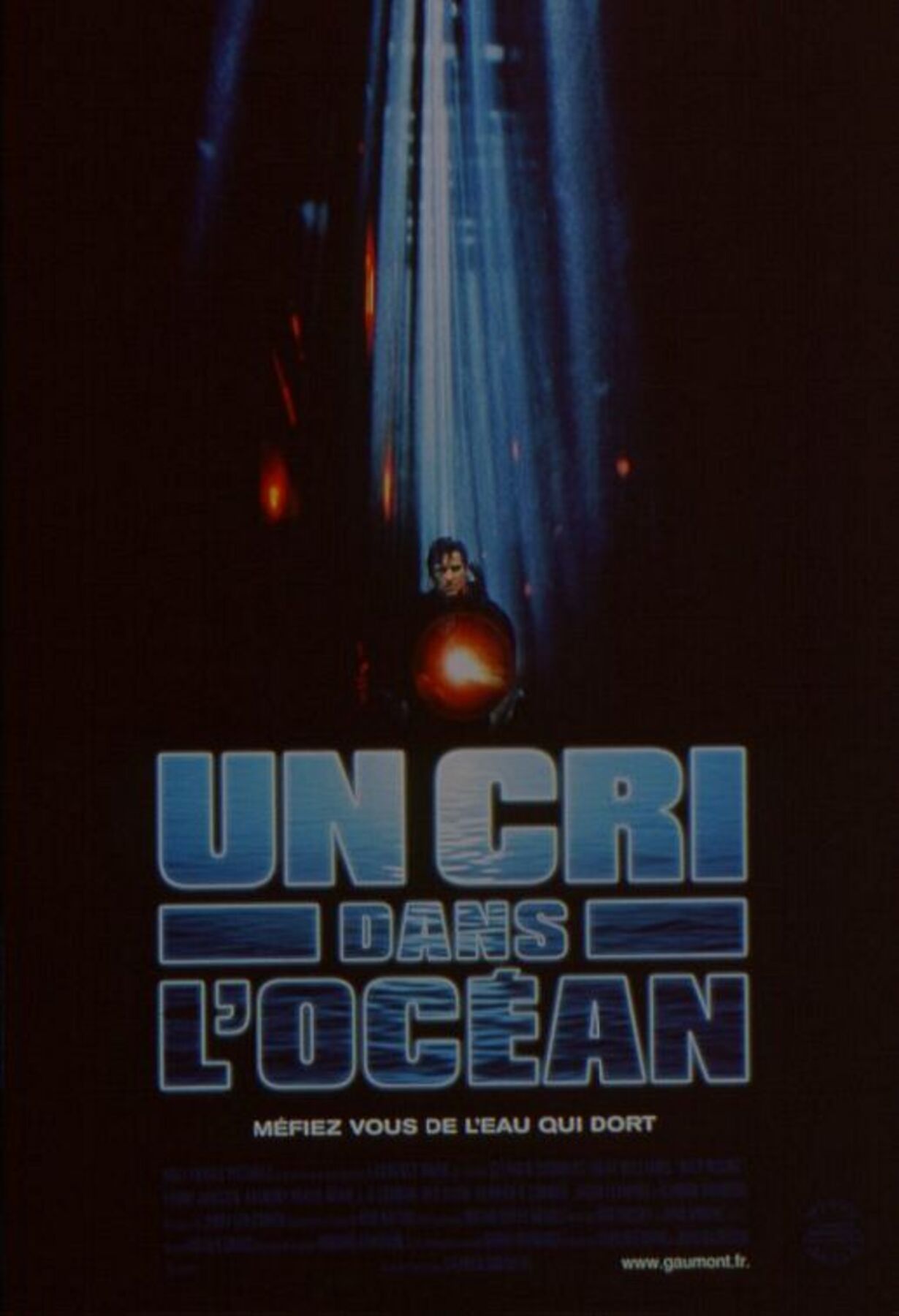 affiche poster cri ocean deep rising disney