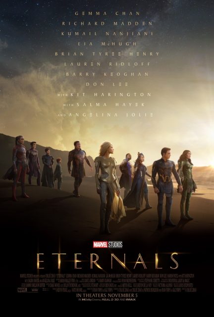 Les Éternels - Photos et affiches. 3 affiche poster eternels eternals disney marvel