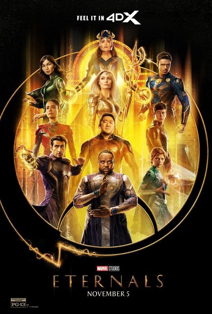 Les Éternels - Photos et affiches. 7 affiche poster eternels eternals marvel