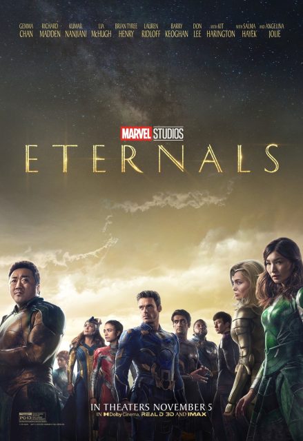 Les Éternels - Photos et affiches. 2 affiche poster eternels eternals disney marvel