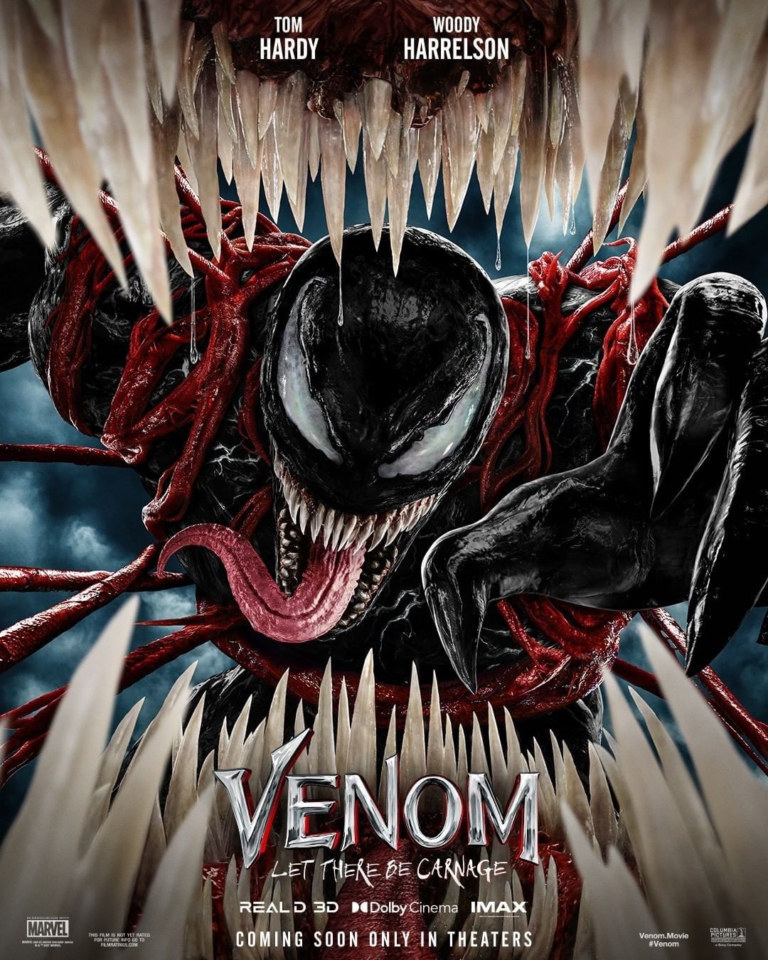 Venom : let there be Carnage - Photos et affiches. 4 affiche poster venom let there be carnage disney marvel