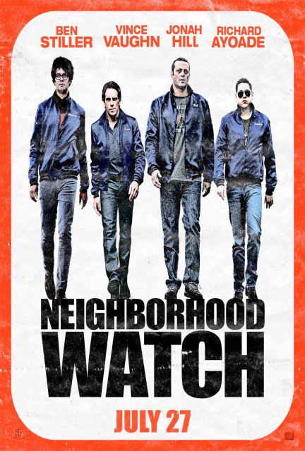 affiche poster voisins troisième the watch neighborhood disney fox