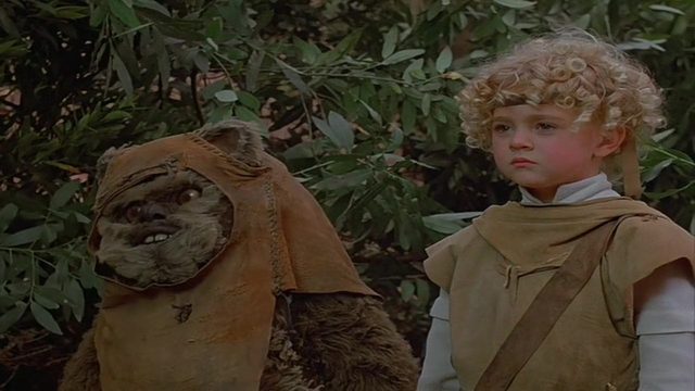 Les aventures des Ewoks : La bataille pour Endor. 7 Scène de Star Wars Les aventures des Ewoks : La bataille pour Endor 1985