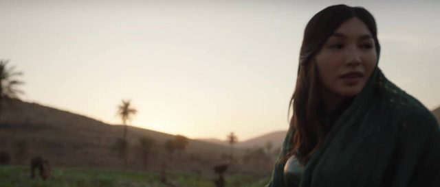 Les Éternels. 9 Gemma Chan Richard Madden et Angelina Jolie dans Les Éternels 2021