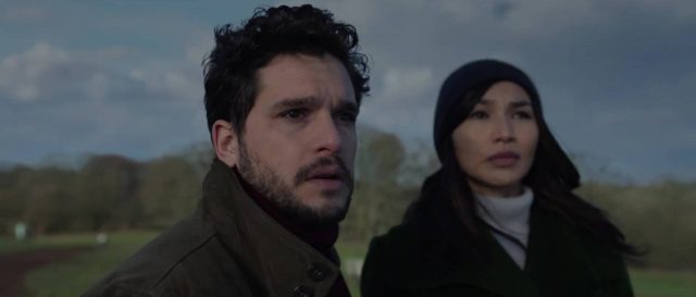 Les Éternels. 4 Gemma Chan Richard Madden et Angelina Jolie dans Les Éternels 2021